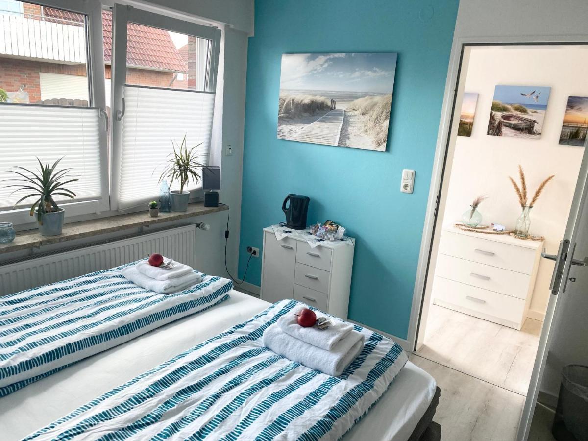 Apartamento Gästezimmer Lütje Wattwurm Dornumersiel Exterior foto