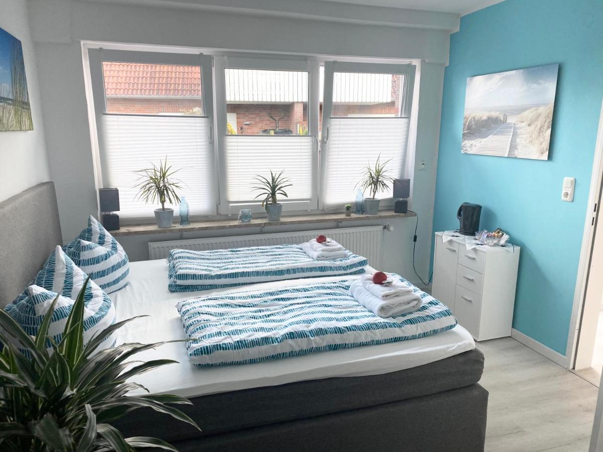 Apartamento Gästezimmer Lütje Wattwurm Dornumersiel Exterior foto